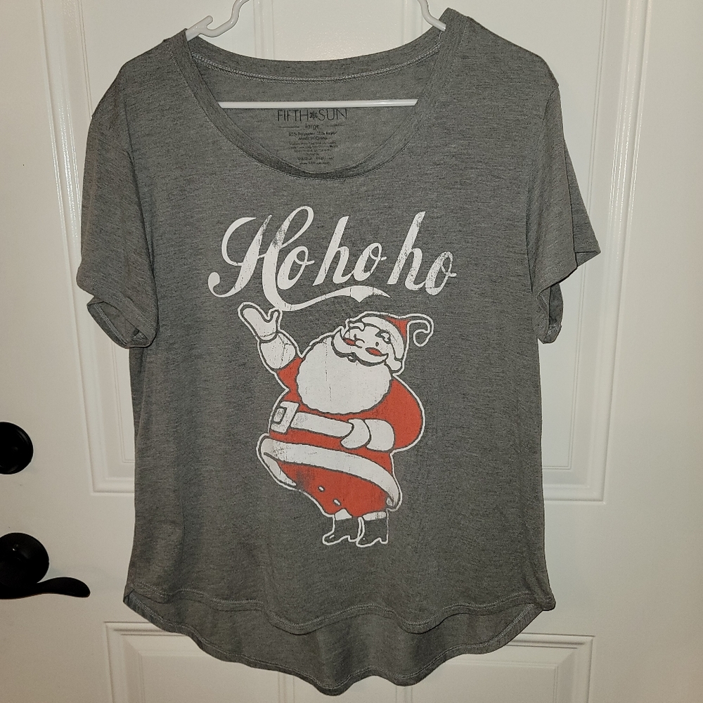 Oversized Santa T-Shirt